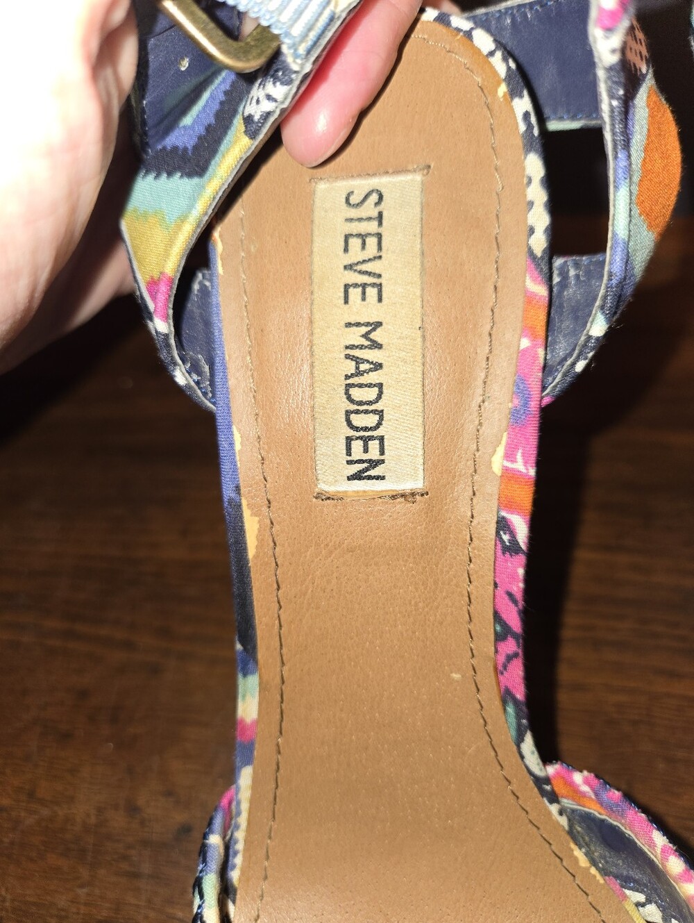Steve Madden Winonna Wedges Women's Size 7.5 - Picture 11 of 14